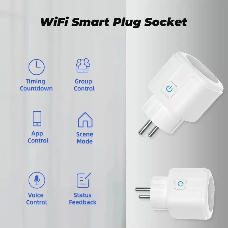 Smart plug/wireless wifi socket 16a with colokan energy monitoring statistic smart home colokan 7
