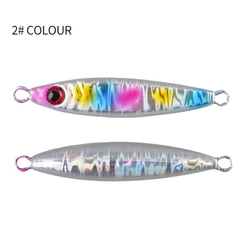 3 cái Micro Jig Sự Rơi Lảm Dần Mồi câu kim loại Origin Hook 15g 20g 25g 30g 35g…