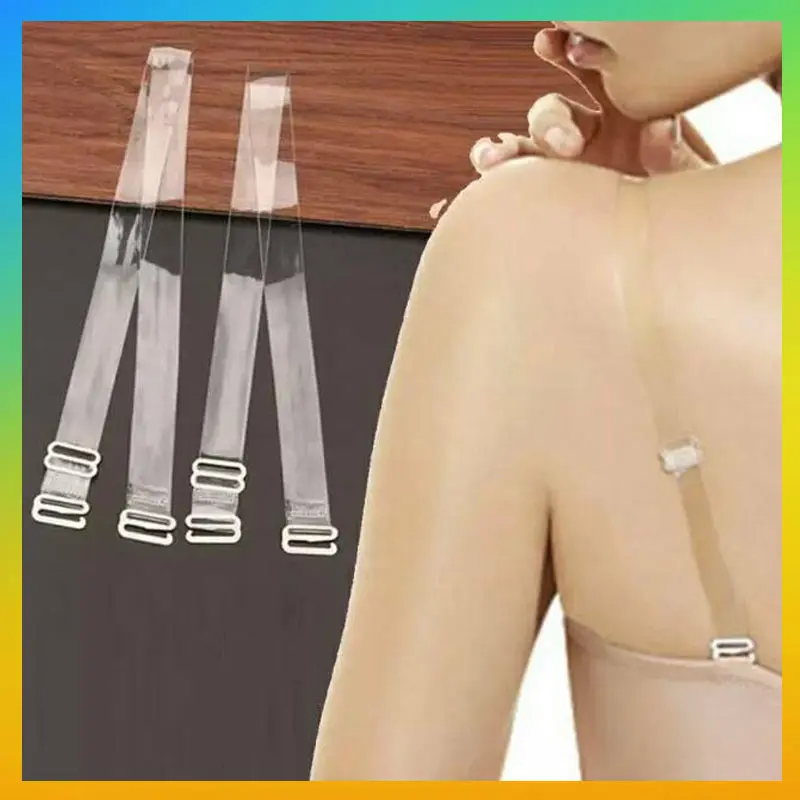 Tali Bra Transparan / Tali Bh Silicone /Tali Bh Bening Invisible Bra Super Stretch Strap Bra Premium Quality