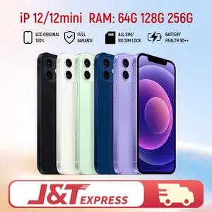 [Secondhand] IPHONE 12 & 12Mini RAM 256GB 128GB 64GB Second iPhone12/ iPhone 12MINI BEKAS ORIGINAL100%MULUS NORMAL FULLSET Kondisi Perfect Apple iPhone 12 / 12Mini Hijau Lcd Smartphone