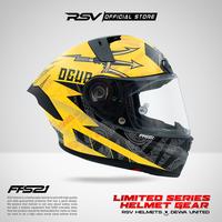 Gambar RSV Helmets x DEWA UNITED Exclusive Collaboration MPL ID - Helm RSV Full face FFS21 (Limited Edition Series) - Helm Full Face - S dari RSV Helmet Official Shop Kota Bandung 2 Tokopedia