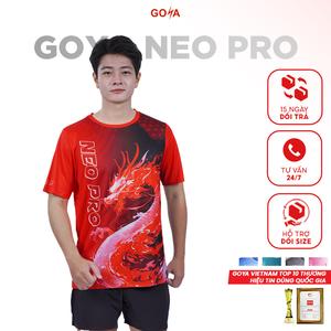 Áo T-Shirt Thể Thao Goya Neo Pro Năm 2025 Full Màu - Mỏng Nhẹ, Thoáng Mát, Thấm Hút Nhanh Khô Mang Lại Cảm Giác Thoải Mái Trong Các Hoạt Động Đi Bộ, Chạy Bộ, Tập Luyện Thể Thao
