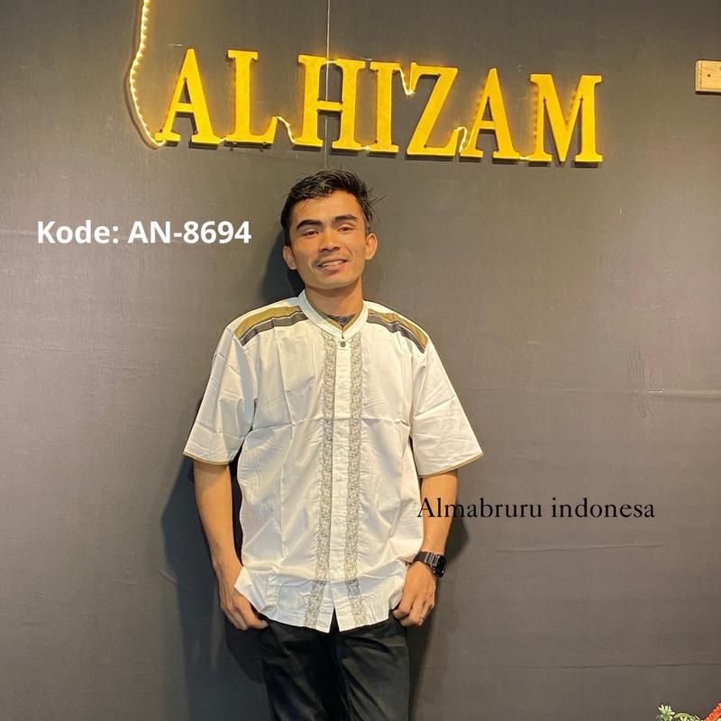 Baju koko lengan pendek syd katun premium good quality 0