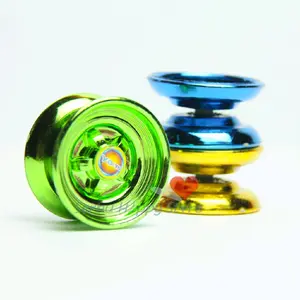 Yoyo Besi Metalik Mainan Anak Free Tali Bearing Chrome Warna Metalik Kualitas Terbaik Cocok Untuk Anak-anak