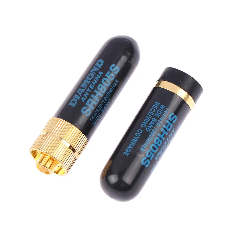 Ăng-ten băng tần kép cho bộ đàm Baofeng / YAESU,M/ SMA-F, UHF + VHF, SRH805S, vận chuyển nhanh, mới 3