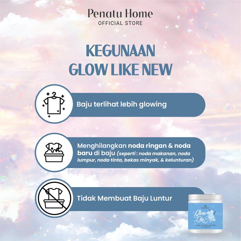 [ Penatu Home ] Glow like new - Deterjen Booster 500gr 3