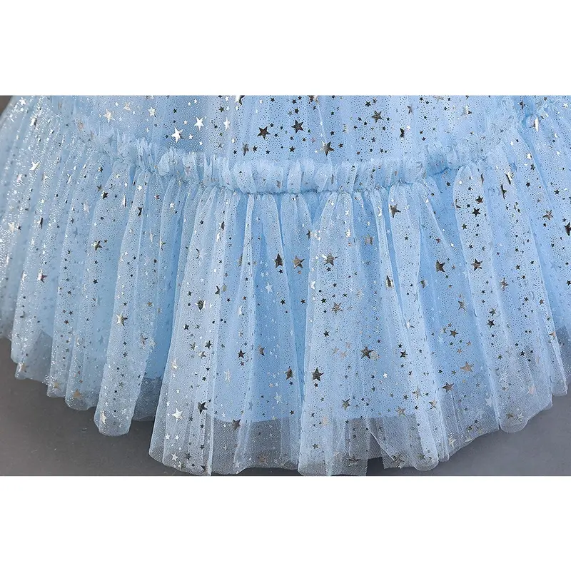 [LITTLEOTOTO] 3-14T LONG DRESS BRIDGET Premium Model Korea Tile Lapis IMPORT  -  Baju Pesta Aqiqah Baptis Anak Perempuan Mekar Putri Princess Frozen Cinderella 4