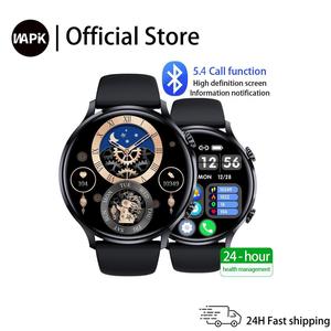 【Local&Cod】WAPIK Y5 Jam Pintar boleh jawab & buat panggilan WhatsApp Pemantauan pergerakan  kesihatan Boleh ambil gambar dengar muzik terus dari jam Kertas dinding boleh disesuaikan ikut citarasa setiap orang Bateri tahan lama Sesuai untuk lelaki  wanita