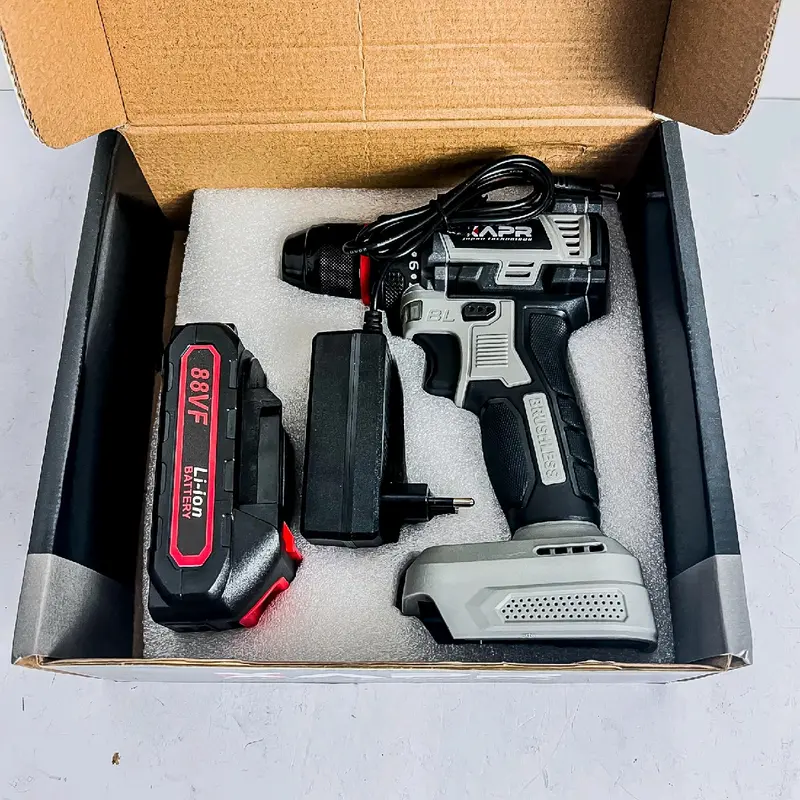 (COD) APR AP12+ BOR BATERAI 10MM KEPALA BESI 88VF 1 BATERAI 1