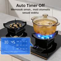 Gambar [2026 Baru] CULINEX MD730 Kompor Gas 2 Tungku 2in1 (Tanam/Meja) – Timer Otomatis, 9 Mata Api Hemat Gas 3700W, Kaca Tempered - MD730(2T)-Kayu Box dari Culinex Indonesia Official Kab. Tangerang 5 Tokopedia
