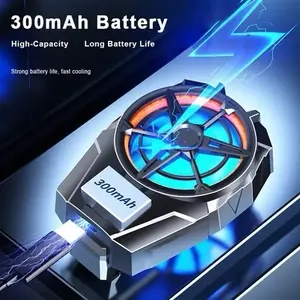 ￼MOGANA LENTIVEN Funcooler Radiator Pendingin Hp Kipas Hp Cooling Gaming Fan Cooler Compatible With All Handphone