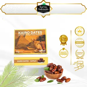 kurma Kairo dates premium Best Quality Kurma murah rasa manis dan legit 1kg-Kurma Indonesia