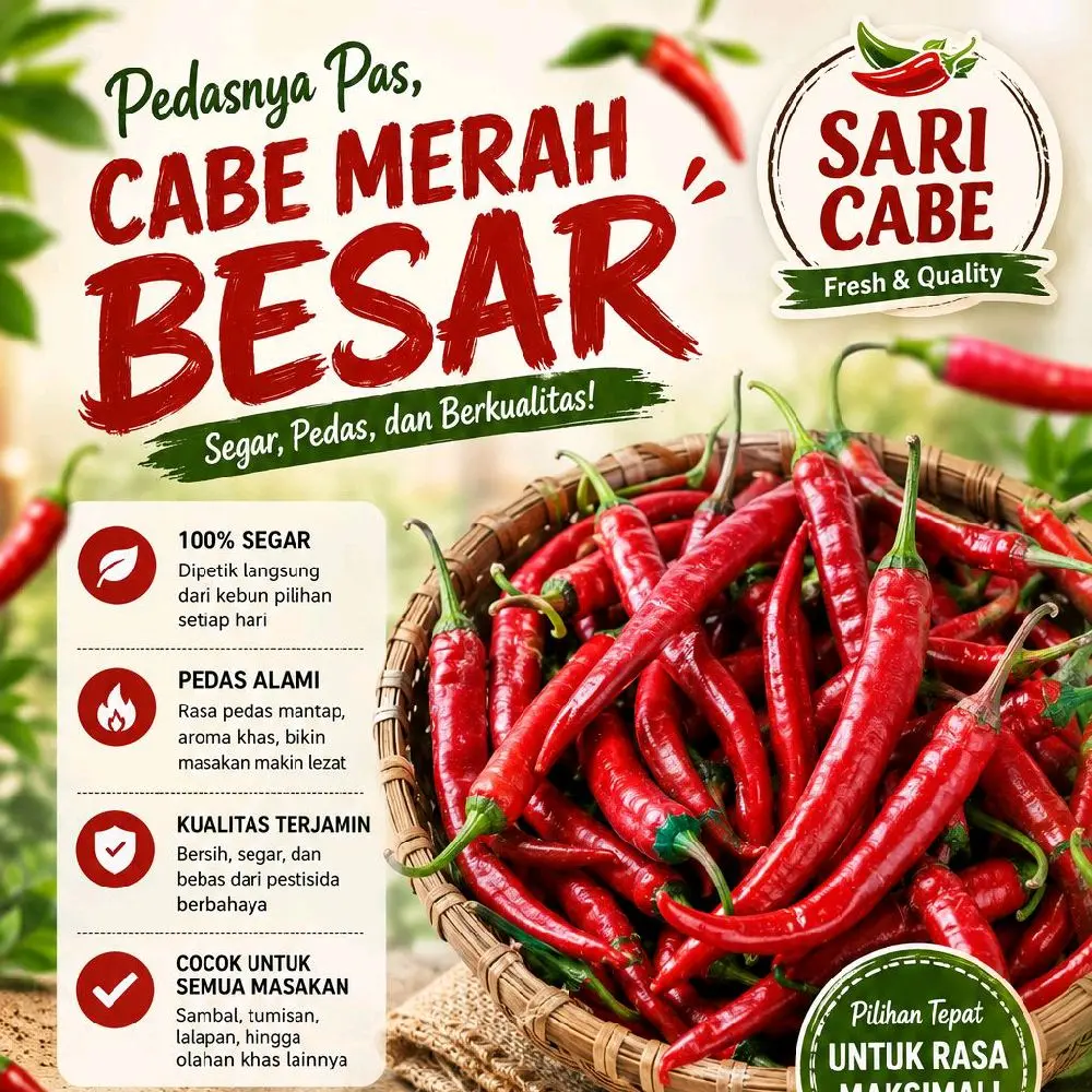 Cabe Merah Besar - TW - Khusus Pulau Jawa