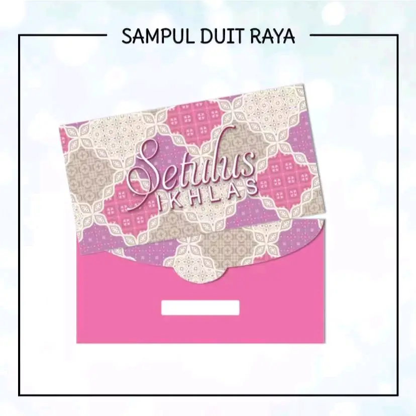 Sampul Batik Setulus Ikhlas 5pcs/pkt