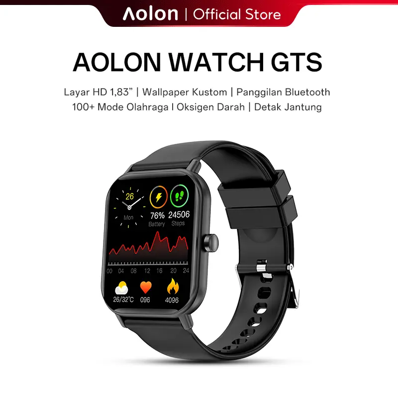 WINKEY Smartwatch Eclipse Bluetooth Call Long Battery Life