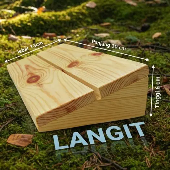 Papan Tanjakan Motor Tinggi 6cm Lebar 13cm Panjang 30cm
