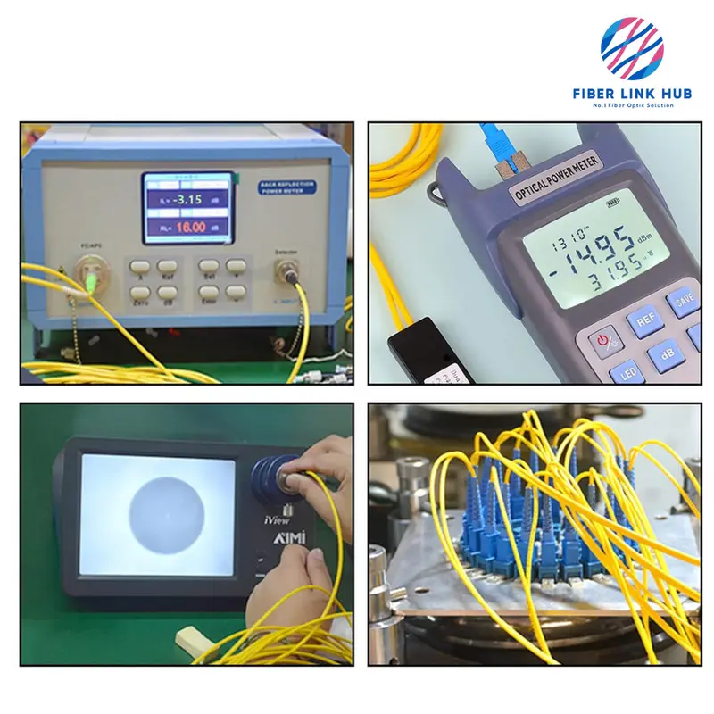 Pasif Spliter / Passive Splitter 1:2 Fiber Optic Modular Kecil Kabel Splitter 1:2 1/2 6