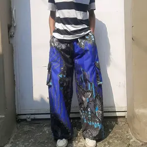 celana cargo baggy batik pria wanita