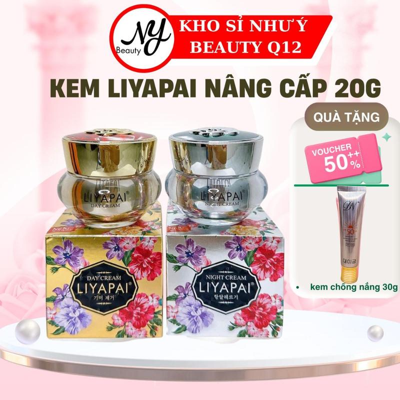 Cặp Kem Demejine " Bản Nâng Cấp LIYAPAI"  Kem Ngày & Đêm (20g) -  TẶNG KCN HOẶC SRM