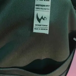 Winstorm Lengan Panjang Cewe Baju Olahraga Wanita Premium Muslim Dewasa Kaos Badminton Muslimah Cewe Jersey Running Cewek Polos Sport