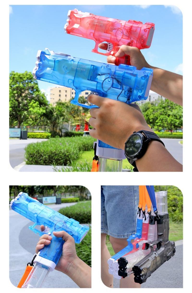 Product Introduction of （COD) COOLFOX TOYS  Mainan anak laki-laki penyiram listrik anak-anak mainan air jarak jauh berkapasitas besar yang kuat 12