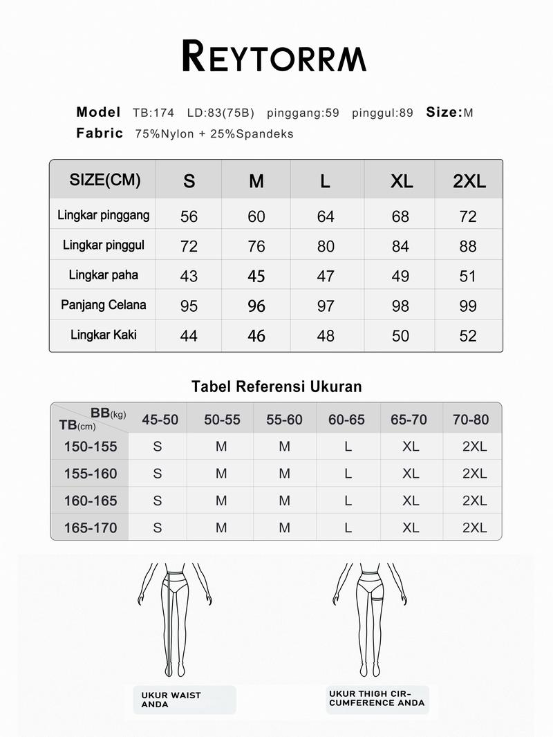 Product Introduction of Reytorrm Legging Sport Celana Yoga Wanita Celana Cutbray Basic Wide Leg High Waist Yoga Pants（CK066) Olahraga Pakaian Outdoor 0