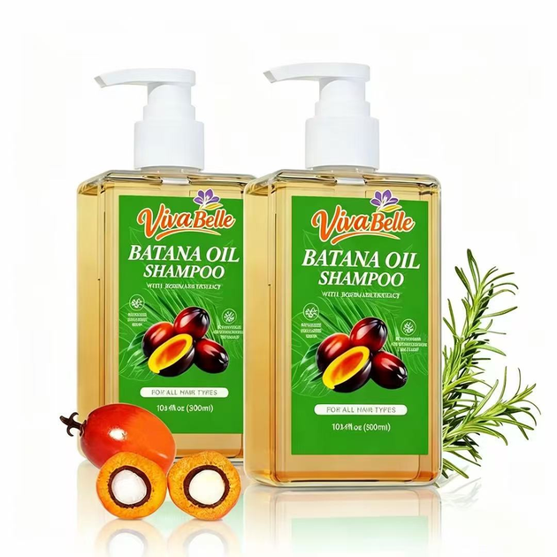 Shampoo de Óleo de Batana - fortalecimento e limpeza dos cabelos 300ml com extratos naturais para cabelos saudáveis