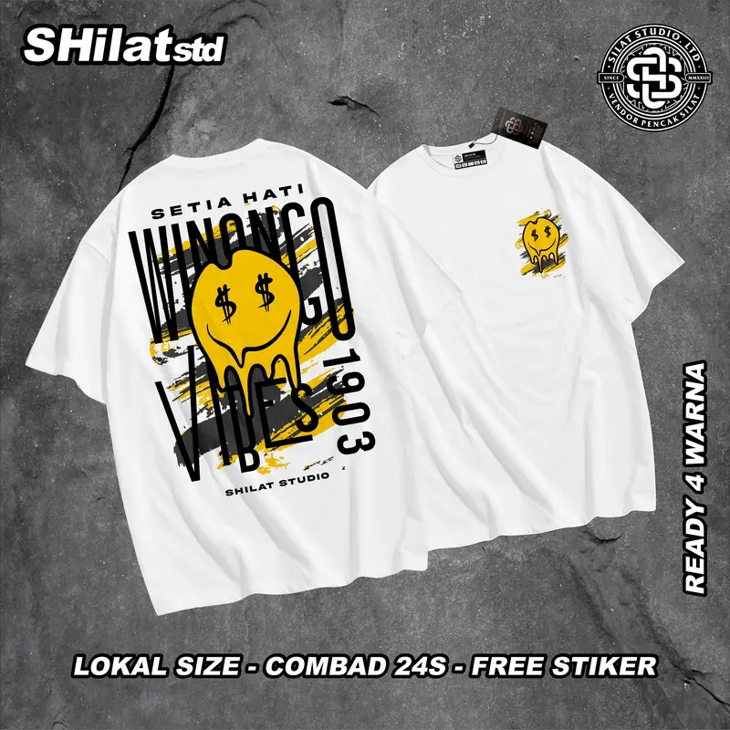 Shilatstudio kaos Pshw SETIA HATI WINONGO VIBES 1903 culture premium tshirt lawasan keren 3