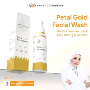Petal wash facial foam gantle cleanser