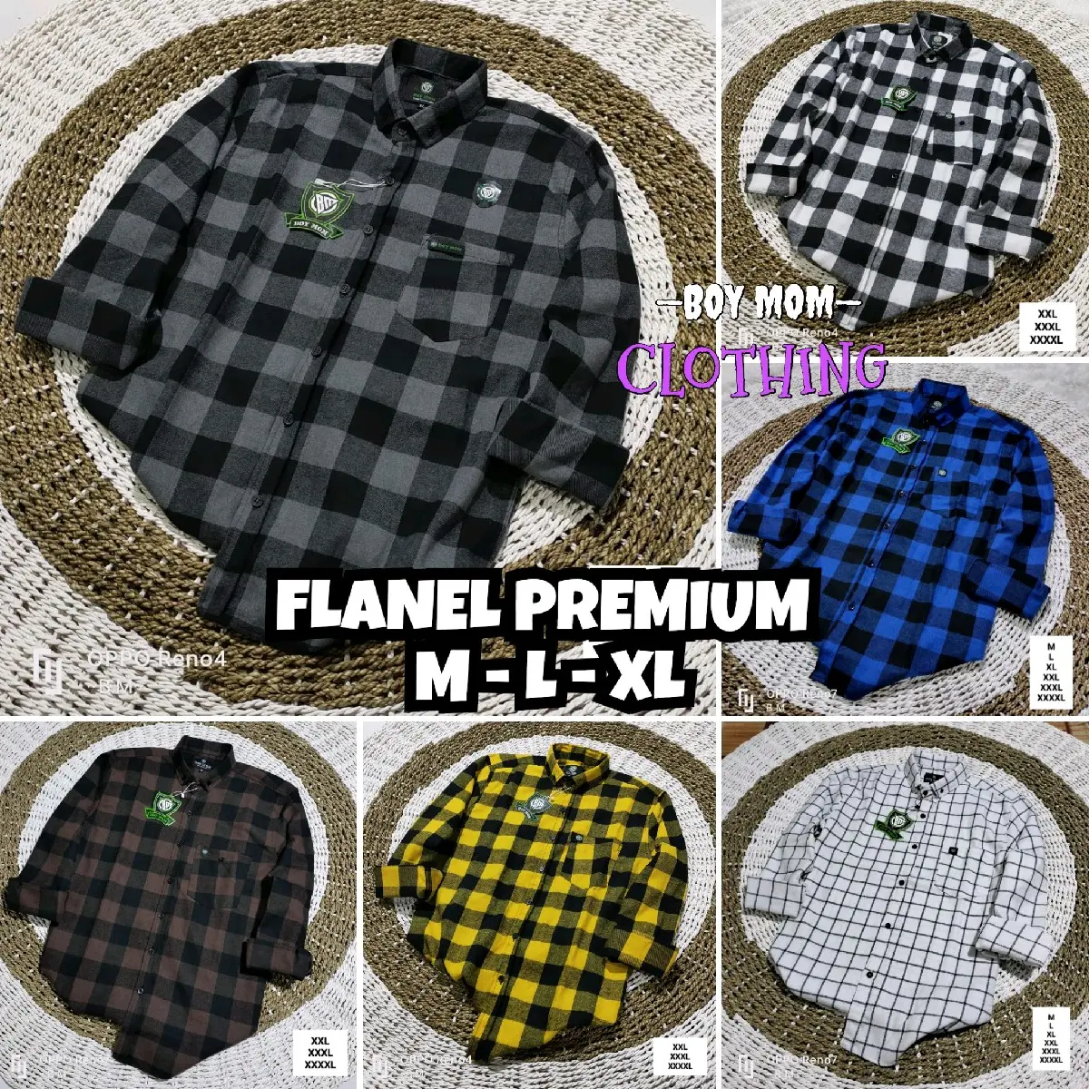 Kemeja Flanel Dewasa Premium Pria dan Wanita Semi Woll Premium Motif Kotak Distro Panjang Unisex Nyaman