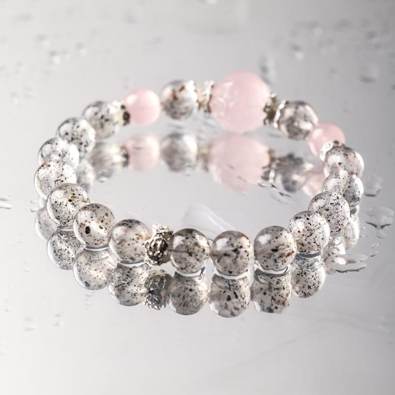【Fredy X Benmu】Venom Strawberry + Pink Crystal Fox Ball Single Loop Bracelet Design 1 Loop Bracelet 3