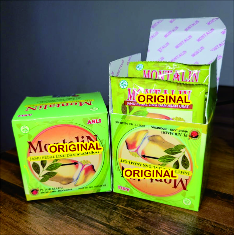 MONTALIN KAPSUL HERBAL MENGATASI PEGAL LINU, ASAM URAT DAN NYERI SENDI ORIGINAL 6