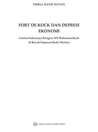 Gambar UGM Press Original Buku Fort De Kock dan Depresi Ekonomi: Catatan Suksesnya Kongres XIX Muhammadiyah di Bawah Empasan Badai Malaise dari UGM PRESS Kab. Sleman 4 Tokopedia