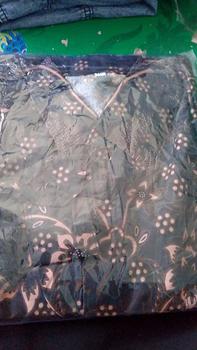 Product Review of FRONT CHOICE - TERBARU COUPLE SWEET BATIK COUPLE AYAH DAN ANAK LAKI LAKI - BATIK PRIA LENGAN PANJANG WARNA HITAM MOTIF SENTANI TERLARIS from S**L 1** 0