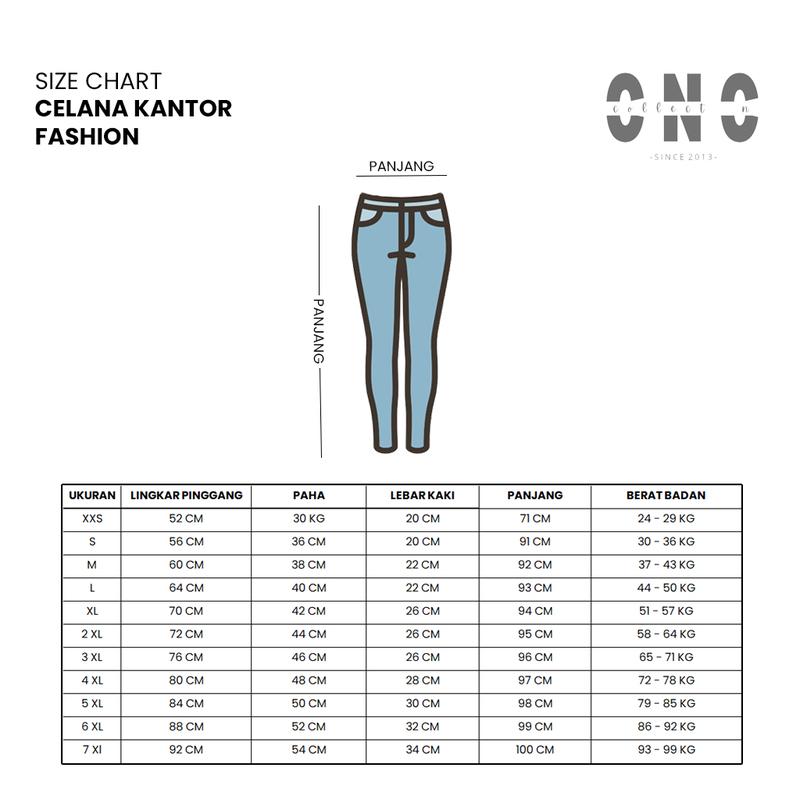 Product Introduction of Celana panjang wanita celana kantor/celana slim fit Motif hitam Semi jeans Skinny Stretch 0