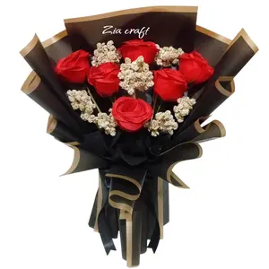 buket bunga untuk hadiah / buket bunga / buket wisuda / buket pernikahan / buket ulang tahun / buket Merah