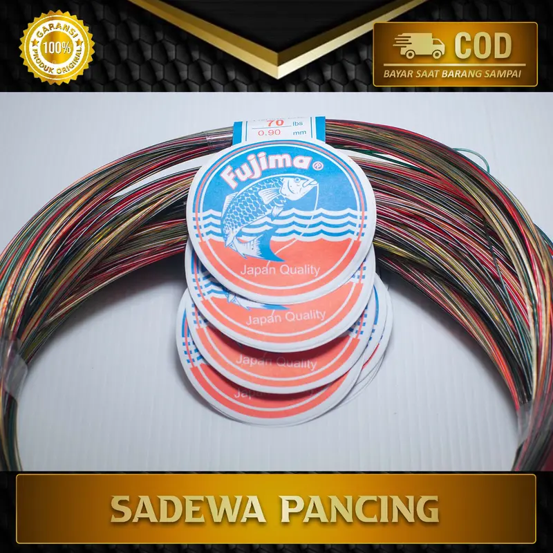 Nilon Senar Pancing Fujima Mambo (1-40Lbs)/ Nilon Pancing Warna/ Senar Warna Warni/ Senar 300meter/Senar Rawai/ Senar Laut/ Senar Iketan/ Nilon Laut/ Nilon Rawai/ Senar Layur/ Tasi/ Tangsi/ Nilon Mambo 300 meter Mancing 4