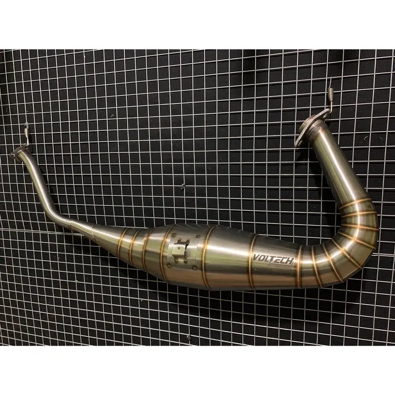 Tabung Perut Gembung Knalpot Ninja 150 R SS RR Type Cobra Variasi - Original Voltech Muffler Motorcycle 0