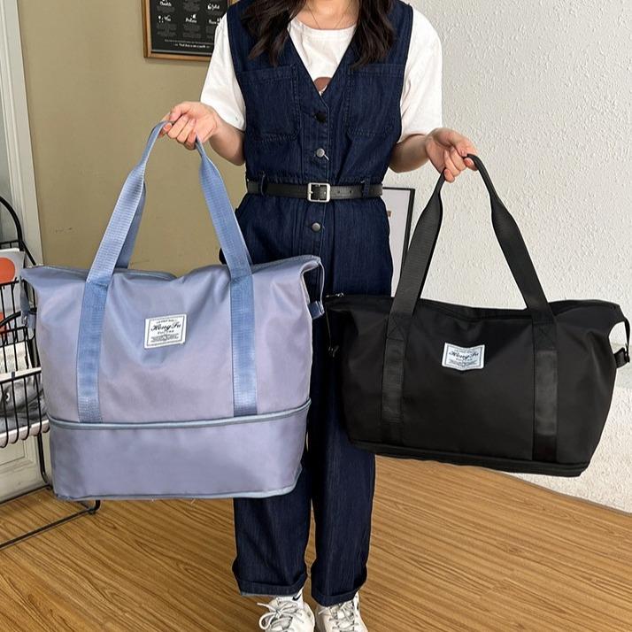 Túi Xách Du Lịch Cỡ Lớn 2 Tầng Boxelo Đa Năng Nam Nữ Đựnġ Quần Áo Mỹ Phẩm