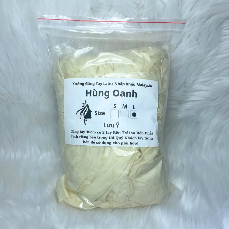 [Combo 2Kg giảm ngay 5k] Găng Tay Cao Su Latex Dài 30cm Nhập Khẩu Malaysia 4