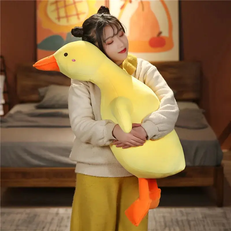 Boneka Angsa Bebek Ukuran L Panjang 60 Cm Berlabel Sni Hadiah Ulang Tahun Anak Perempuan 6