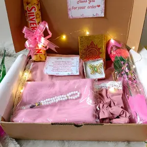 Hampers mukena/ peralatan alat sholat/ Hampers kado gift book/kado lebaran / ultah / aniversary dll