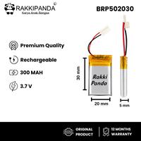 Gambar RakkiPanda Baterai Pouch Universal Li-Po 3.7V 300mAh Tanpa Soket - 50*20*35 300mAh dari Rakki Panda Indonesia Kota Administrasi Jakarta Pusat 3 Tokopedia