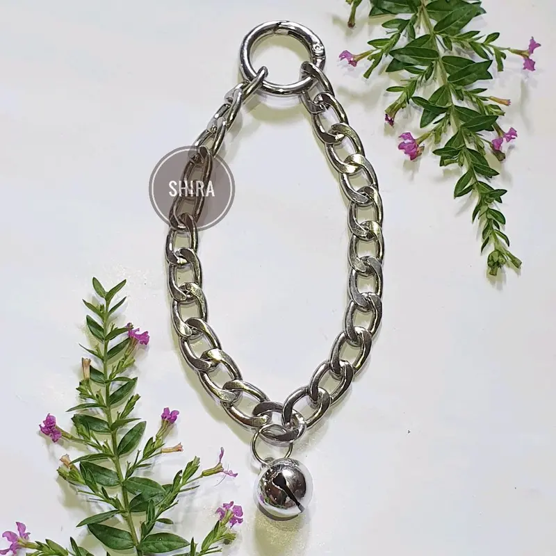 Kalung Kucing Rantai Emas Premium Lonceng 1 1