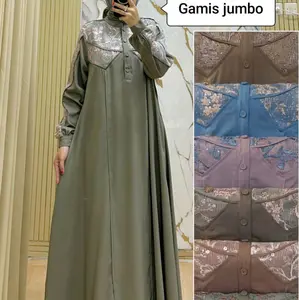 gamis shalwa Adiba terbaru  ready Ld 100 sampai 130