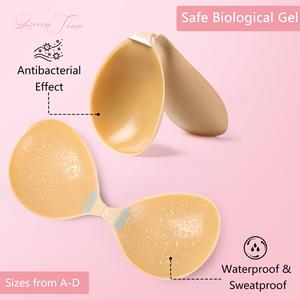 Nubra Silicon Bra Invisible Bra Strapless Stick On Bra Seamless Bra