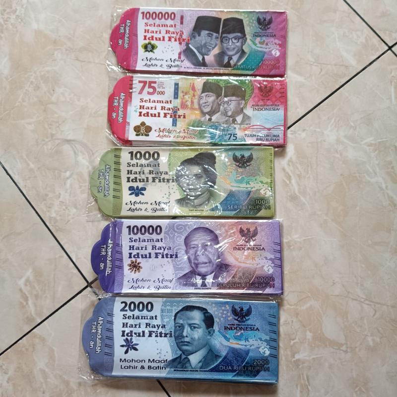 Product Introduction of PROMO DISKON 50% Amplop Lebaran Panjang Bentuk Uang 50 pcs 2025 11