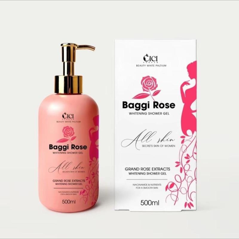 1 LỌ Sữa Tắm Hoa Hồng Baggi Rose LỌ *500ML - Dưỡng Body cho Phụ Nữ Dưỡng Da Body Women pp