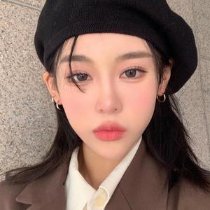 EAR PARTNER-シンプルリングピアス 女性用耳穴ケアピアス 眠る時も取り外さなくてOK 小物 高級感 耳リング・ピアス eh-1907