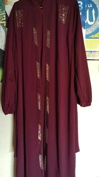 Product Review of GAMIS ABAYA TAMARA DRESS UKURAN S M L XL XXL BUSUI FRIENDLY Muslim Ceruty from z**🥀 1